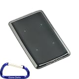 Gizmo Dorks Rubberized TPU Crystal Skin (Smoke) Case and Carabiner Key Chain for the Barnes and Nobles Nook