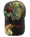Original Don Ed Hardy Cap Kills Love Slowly mit Strass von Christian Audigier