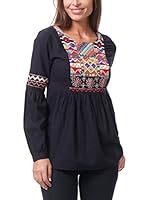 PEACE&LOVE BY CALAO Blusa (Negro)