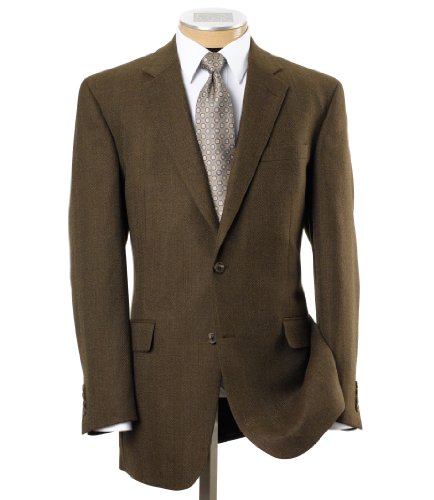 Executive 2 Button Fleece Rich Wool Sportcoat 