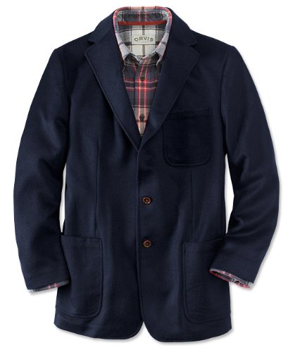Cashmere/Lamb's-wool Cambridge Blazer / Long