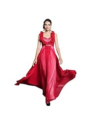 A-line Floor Length Silk Sleeveless Spaghetti Strap  Sequined Mesh Evening Dress/Homecoming Dress/Prom Dress/Wedding Party Dress  With Ruffles