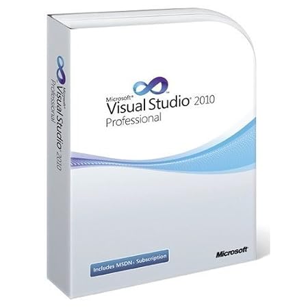Microsoft Visual Studio 2010 Professional Edition - Ensemble complet - 1 utilisateur - DVD - Win - français