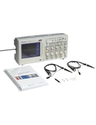 BISS: Tektronix TDS2014C Portable Digital Oscilloscope, 100MHz Bandwidth, 2GS/s Sample Rate, 2.5k Record Length, 4 Channels, Color TFT-LCD - Tektronix
