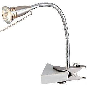 Lite Source LS-156PS Seeker Metal Clip-On Lite by Lite Source