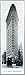 Midi Poster framed: New York - Flat Iron Building 5th Ave (36 x 12 inches)