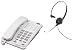 Interquartz Gemini Speakerphone Headset Pack - White