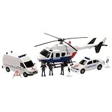 Logitoys - 113900 - Les Véhicules  - Sauvetage Autoroute 2 Asstis Police/Pompier
