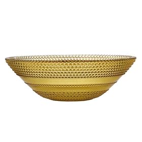 Amber Bead Soup Bowl Set of 4 by 