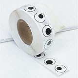 Black Eye Stickers (Roll of 1000) by S&S