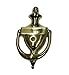 Baldwin 0103.003 Colonial Door Knocker with Observ-o-Scope, Lifetime Polished Brass