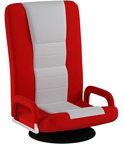 Floor Gaming Chair Soft Floor Rocker 7 Position Swivel Chair