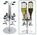 4 Bottle Bar Butler Rotating Liquor Shot Leakproof Dispenser - 1-1/2 oz