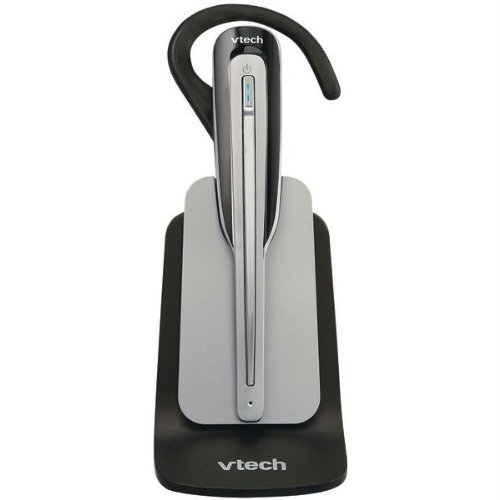 V-Tech IS6100 DECT 6.0 Cordless Headset, Silver/Black, 1 Accessory Headset