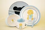 Dinnerware Set, Baby Tuc Tuc Collection-blue