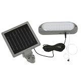 Designers Edge L-949 10 LED Rechargeable Solar Panel Shed Light Model