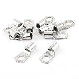 uxcell 銅ケーブルラグ端子　銅ケーブルラグ　銅ラグ　スピーカー　端子　銅メッキ　SC35-10