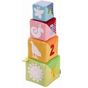 Haba Colorful Stacking Dice Soft Toy