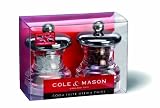 Cole and Mason HP03780 Button Acrylic Salt and Pepper Mill Set