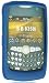Blackberry Curve 8350i Blue Silicone Skin Case