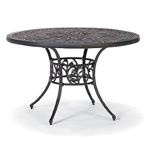 Villette Round Outdoor Dining Table - Frontgate, Patio Furniture
