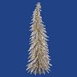 4' Pre-Lit Whimsical Champagne Spruce Artifical Christmas Tree - Clear Lights