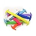 Homeout 1 Set(16pcs) No Tie Silicon Shoelaces - Colorful (Rainbow, 16pcs/Adults)