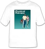 White T Shirt with the image of: Physical Therapy 411 laXun%2BL. SL160 White T Shirt with the image of: Physical Therapy