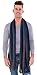 Simplicity Men's Winter Long Knit Striped Scarf w/ Tassels