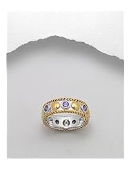 CZ Ring In 92.5 Sterling Silver