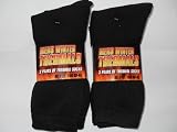 6 pairs mens thermal socks size 6-11