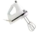 KitchenAid KHM9QWH Professional 9-Speed Handheld Mixer, White