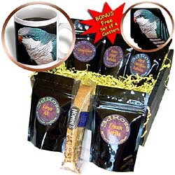 Birds - Blue Quaker - Coffee Gift Baskets - Coffee Gift Basket by Decaf Espresso Roast