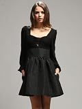 Voom by Joy Han Dress - Coco Long Sleeve Black Dresses for Women