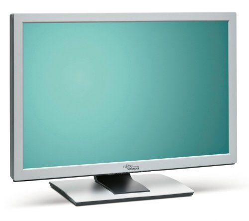 Fujitsu Siemens Scenicview P24W 3 61 cm (24 Zoll) TFT Widescreen Monitor DVI, HDMI (Kontrast Dyn. 1.000:1, 6ms Reaktionszeit), silber Erfahrungsbericht Monitor