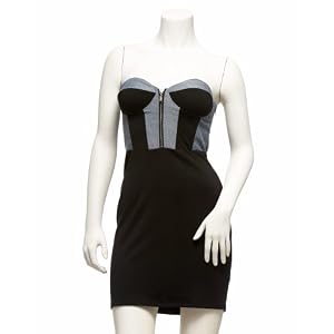 Buy 2b Downtown Denim Bustier Dress by bebe