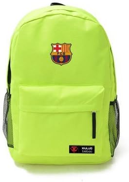 Soccer Team Logo Backpack Fans Canvas Bag (03)