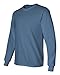 Gildan Ultra Cotton 6 Oz. Long-Sleeve T-Shirt (G240)- Indigo Blue,XX-Large