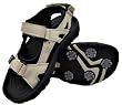 Palm Springs Ladies Golf Sandals BONE/BLACK