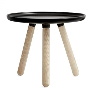 Normann Copenhagen - Table Basse Tablo Small Ø 50 Cm - Noir