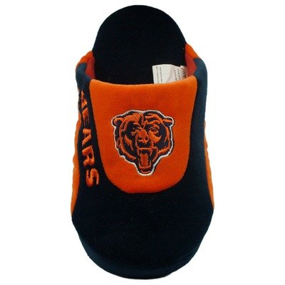 Chicago Bears Low Pro Stripe Slipper Size: 4-5.5, Color: Black / Orange