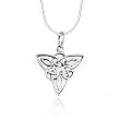 Olive N Figs Sterling Silver Celtic Knot Pendant