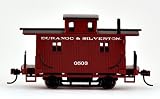 Bachmann Trains Durango And Silverton Bobber Caboose-Ho Scale