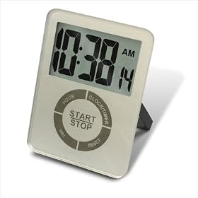 Digital Timer with Touch Sensitive Buttons