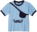 Wes and Willy Boys 8-20 Ahoy Matey Ringer Tee