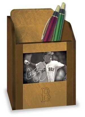 MLB Executive Collection Pen & Pencil Holder Boston Red Sox - Curt Schilling