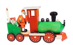 German Smoker - Santa Claus on Train