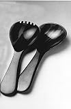 Paddle Design Horn Salad Servers