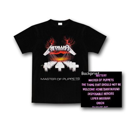 Metallica * Master Of Puppets * Shirt * M *