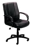 Boss Mid-Back Caressoft Chair Black